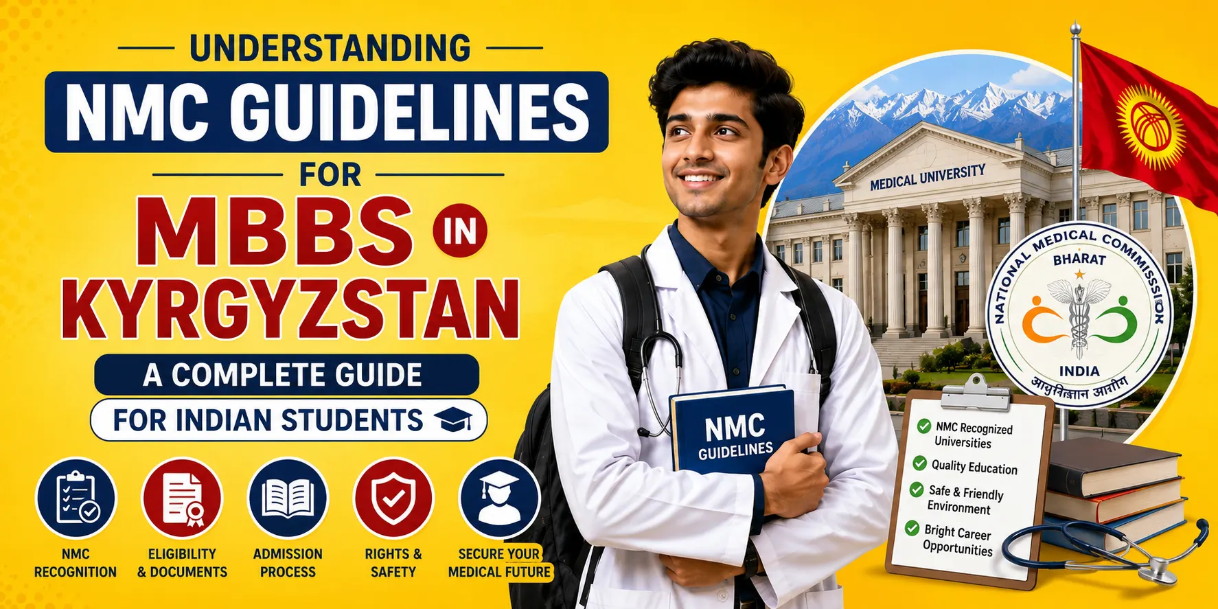 Understanding NMC Guidelines for MBBS in Kyrgyzstan: A Complete Guide for Indian Students